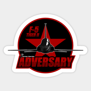 F-5 Adversary Sticker